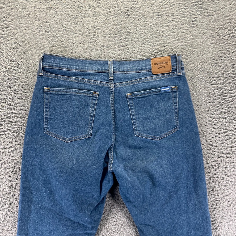 Denizen From Levi's Jeans Womens 10 Blue Cotton Denim Boyfriend Workwear Stretch - Picture 6 of 12
